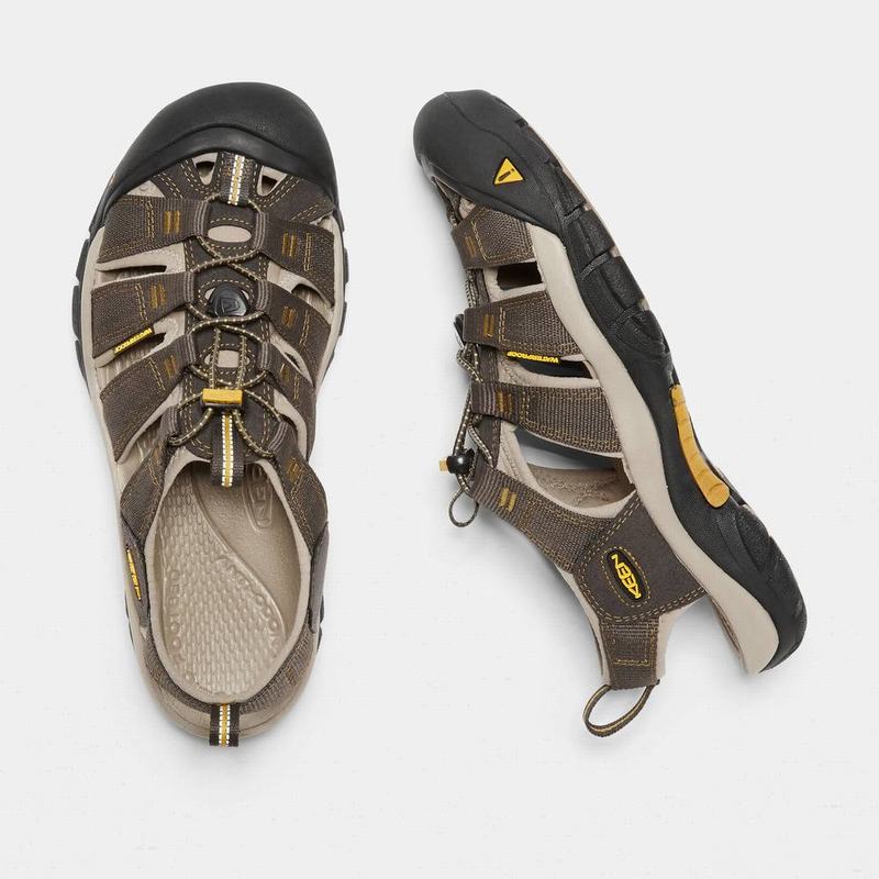 Keen Newport H2 - Erkek Trekking Sandalet - Haki - Turkey (123546WIY)